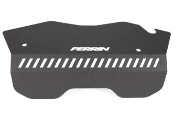 Picture of PERRIN 22-25 Subaru WRX Pulley Cover - Black TALL - For Use w-o PERRIN AOS