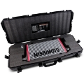 Picture of Mishimoto Universal Carbon Fiber Intercooler - Gloss Tanks - 450mm Gold Core - S-Flow - GR V-Band