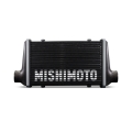 Picture of Mishimoto Universal Carbon Fiber Intercooler - Gloss Tanks - 600mm Gold Core - C-Flow - P V-Band