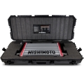 Picture of Mishimoto Universal Carbon Fiber Intercooler - Gloss Tanks - 600mm Gold Core - S-Flow - BL V-Band