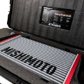 Picture of Mishimoto Universal Carbon Fiber Intercooler - Gloss Tanks - 600mm Gold Core - S-Flow - P V-Band