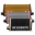 Picture of Mishimoto Universal Carbon Fiber Intercooler - Matte Tanks - 600mm Gold Core - C-Flow - P V-Band