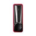 Picture of Mishimoto Universal Carbon Fiber Intercooler - Matte Tanks - 600mm Silver Core - S-Flow - BK V-Band