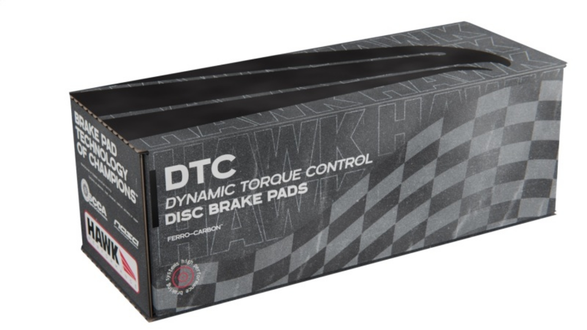 Picture of Hawk 16-19 Porsche 911 4-0L Exc-Cayman 3-8L 2016 Porsche Cayman DTC-80 Front Brake Pads