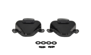 Picture of Kentrol 81-95 Jeep CJ-Wrangler YJ Interior Door Latch Brackets Pair - Powdercoat Black