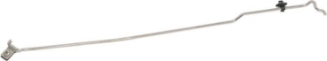 Picture of Kentrol 07-18 Jeep Wrangler JK Hood Prop Rod - Polished Silver