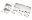 Picture of Kentrol 78-95 Jeep CJ-Wrangler YJ Hood Kit - Polished Silver