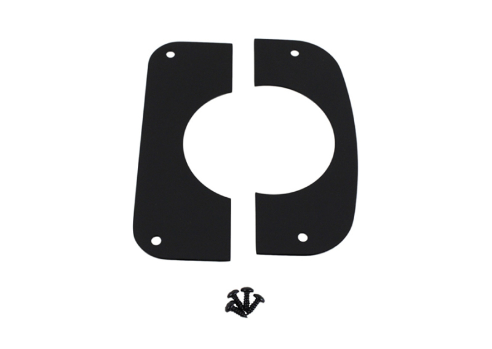 Picture of Kentrol 76-86 Jeep CJ Column Cover - Powdercoat Black