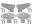 Picture of Kentrol 07-18 Jeep Wrangler JK Body Door Hinge Set 4 Pieces 2 Door Bare Grey