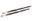 Picture of Kentrol 55-83 Jeep CJ5 Rocker Guards Black Powdercoat Stainless