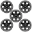 Picture of Ford Racing 21-23 Bronco 17inx8in Badlands Bead Lock Capable Wheel Kit
