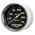 Picture of Autometer Marine Carbon Fiber Mechanical 2-5-8in 0-35PSI Water Pressure Gage