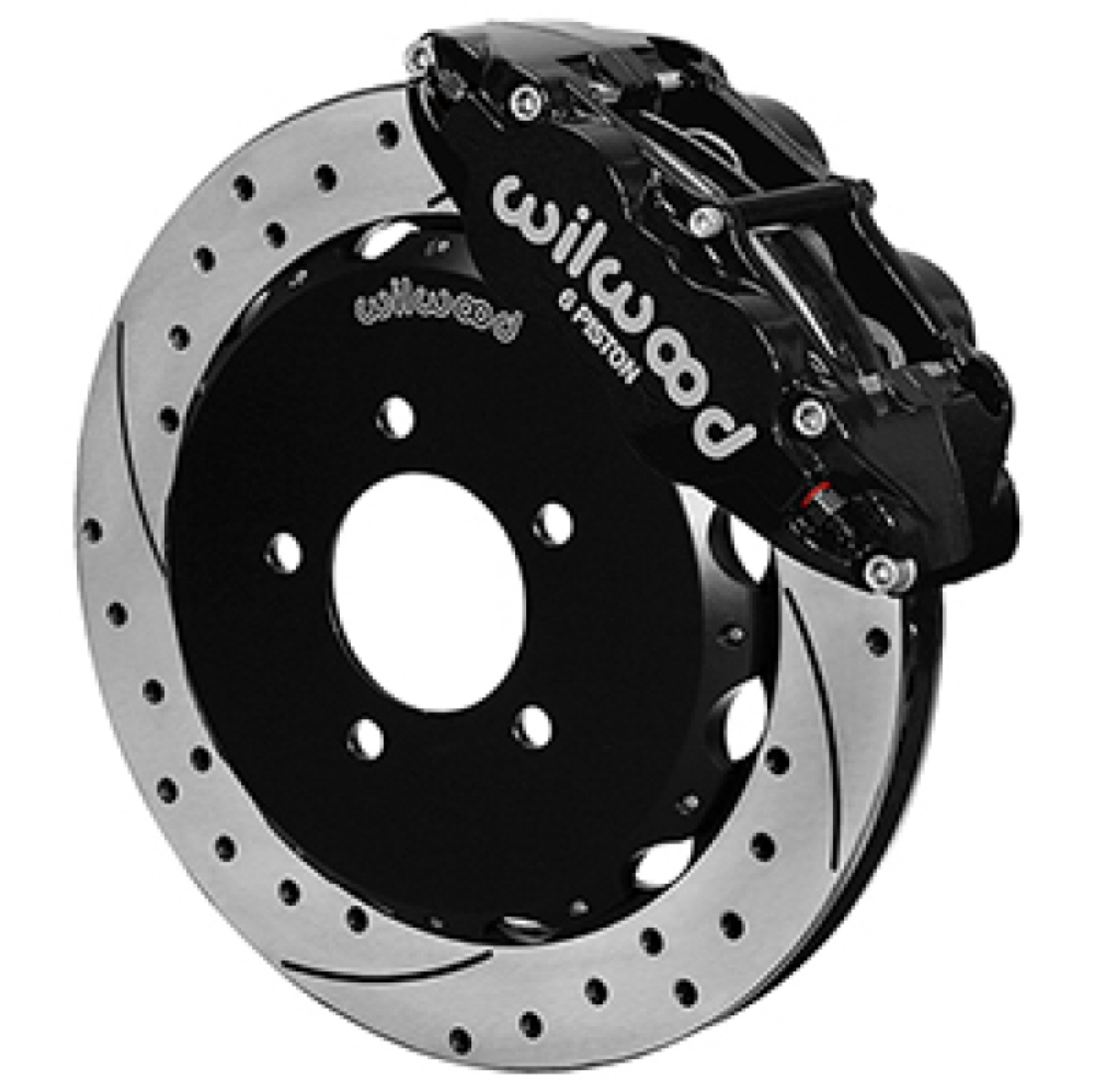 Picture of Wilwood 13-24 Honda Civic57mm Forged Narrow Superlite 6R Big Brake Front Brake Kit - Drilled Rotors