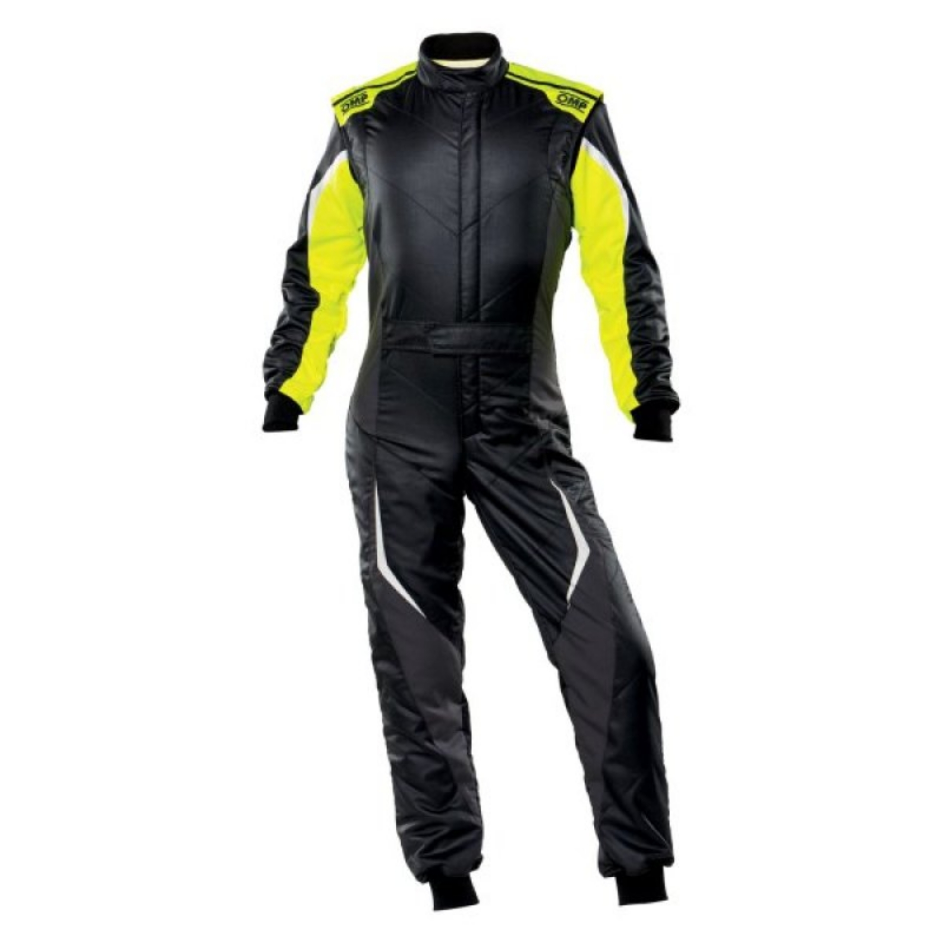 Picture of OMP Tecnica Evo Overall My21 Black-Yellow - Size 62 Fia 8856-2018