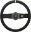 Picture of OMP Rally Dished Steering Wheel 350mm - Small Suede Black