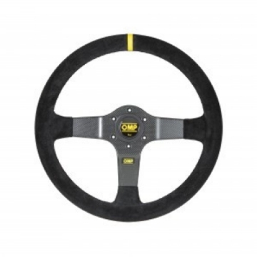 Picture of OMP Rally Steering Wheel Suede Leather Black