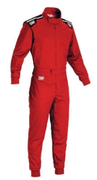 Picture of OMP Summer-K Overall Red - Size 130 For Children