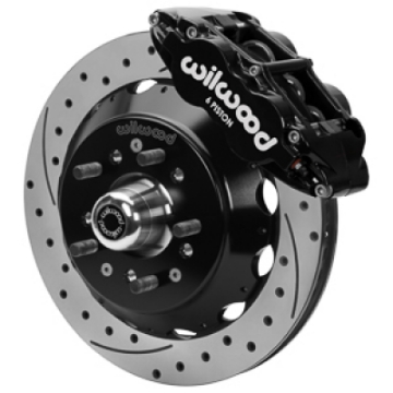 Picture of Wilwood Forged 6 Piston Superlite Caliper, GT 48 Vane Spec37 Drilled & Slotted Rotor - 12-88x1-25