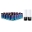 Picture of Mishimoto Aluminum Locking Lug Nuts M12x1-5 27pc Set Neo Chrome