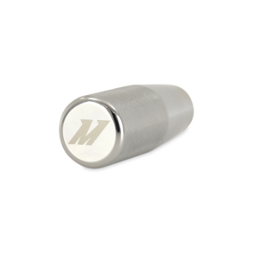 Picture of Mishimoto Weighted Shift Knob XL Silver Knurled