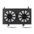 Picture of Mishimoto 03-06 Nissan 350Z Aluminum Fan Shroud Black