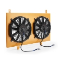 Picture of Mishimoto 03-06 Nissan 350Z Aluminum Fan Shroud Gold