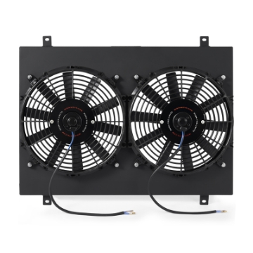 Picture of Mishimoto 79-93 Ford Mustang Aluminum Fan Shroud Black