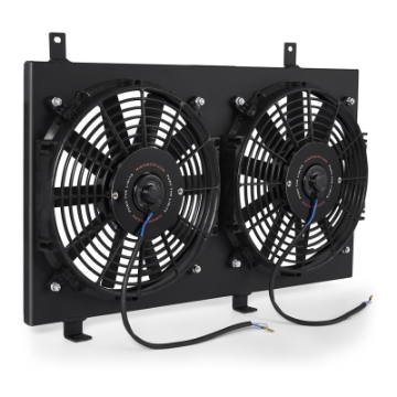 Picture of Mishimoto 04-08 Mazda RX8 Aluminum Fan Shroud Black