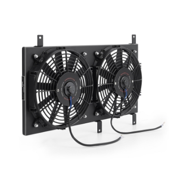 Picture of Mishimoto 99-05 Mazda Miata Aluminum Fan Shroud Black