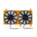 Picture of Mishimoto 99-05 Mazda Miata Aluminum Fan Shroud Gold