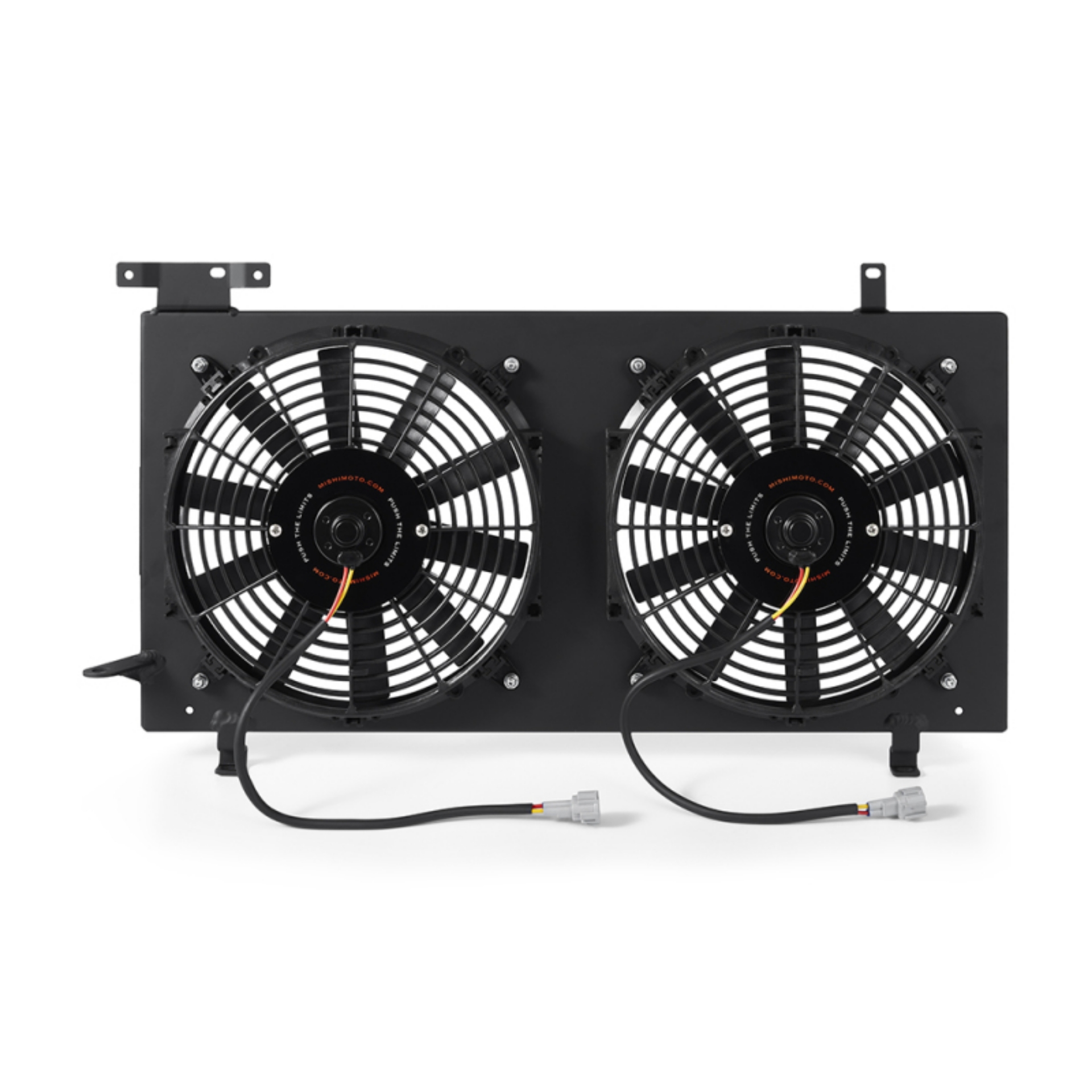Picture of Mishimoto 08+ Subaru WRX-STI PNP Aluminum Fan Shroud Black