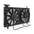 Picture of Mishimoto 08+ Subaru WRX-STI PNP Aluminum Fan Shroud Black