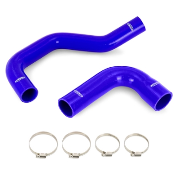 Picture of Mishimoto 1991-1993 Dodge 5-9L Cummins Silicone Coolant Hose Kit Blue