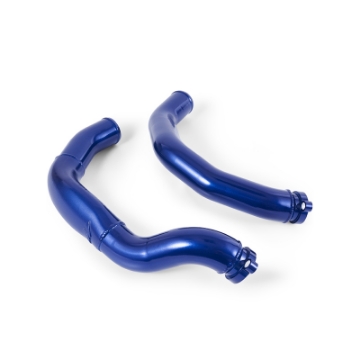 Picture of Mishimoto 2015-2020 BMW F80 M3-M4 Intercooler Pipe Kit San Marino Blue Metallic