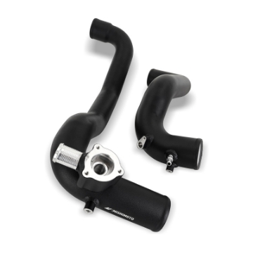 Picture of Mishimoto 21+ Bronco 2-3L High Mount INT Kit BK Core BK Pipes