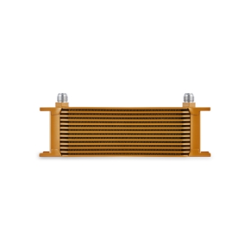 Picture of Mishimoto Universal 13-Row Oil Cooler Gold