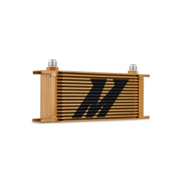 Picture of Mishimoto Universal 16-Row Oil Cooler Gold
