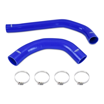Picture of Mishimoto 2019+ RAM Cummins 6-7L Silicone Coolant Hose Kit Blue