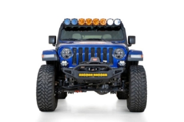 Picture of Addictive Desert Designs 18-23 Jeep JL-JT Rock Fighter Front Bumper