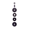 Picture of Bilstein B8 5160 Series 14-22 Dodge Ram 2500 Powerwagon 4WD w-Lift 0-0-5in Rear Shock Absorber