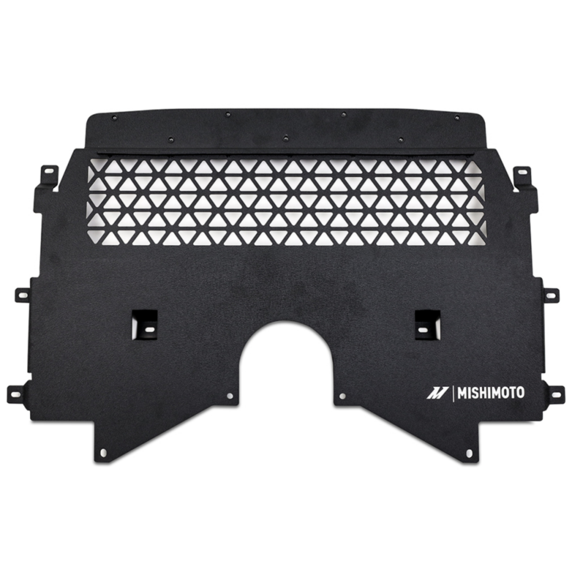 Picture of Mishimoto 2021+ BMW G80-G82-G87 M2-M3-M4 Skid Plate Engine - Wrinkle Black