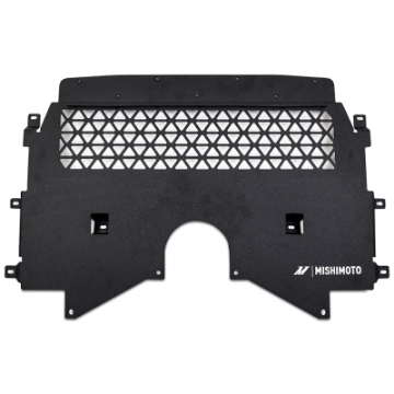 Picture of Mishimoto 2021+ BMW G80-G82-G87 M2-M3-M4 Skid Plate Engine - Wrinkle Black