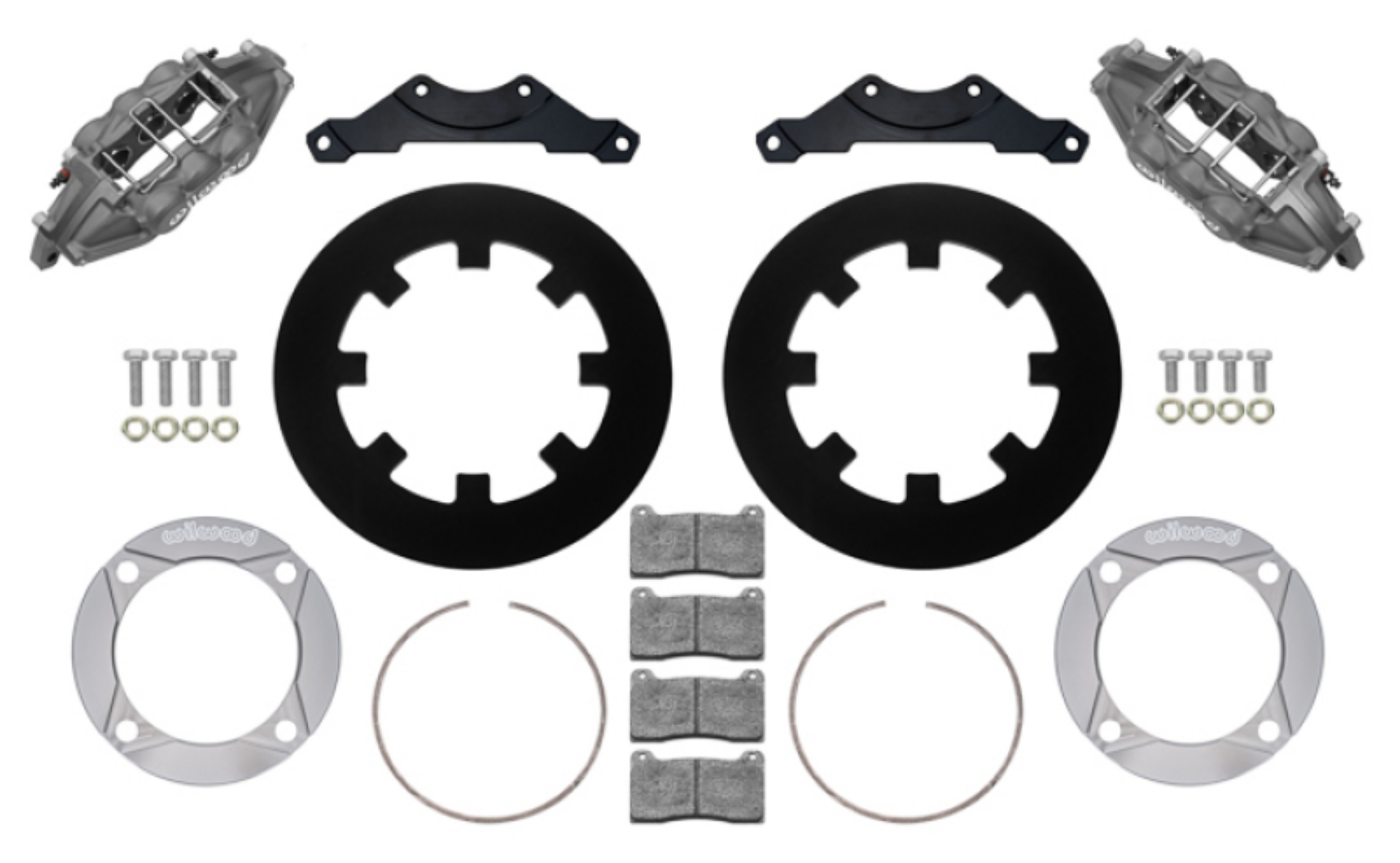 Picture of Wilwood 2014+ Polaris RZR XP 1000 Rear Kit 11-25in - Anodized