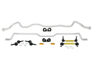 Picture of Whiteline 03-06 Mitsubishi Lancer EVO - 05-06 EVO MR-RS Front & Rear Sway Bar Kit w-24mm Rear