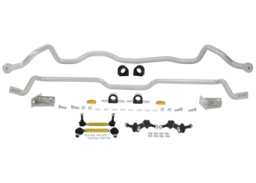 Picture of Whiteline 03-06 Mitsubishi Lancer EVO - 05-06 EVO MR-RS Front & Rear Sway Bar Kit w-26mm Rear