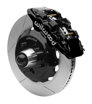 Picture of Wilwood AERO6 Front Truck Kit 14-00in Black 88-98 GMC Truck C1500-C2500