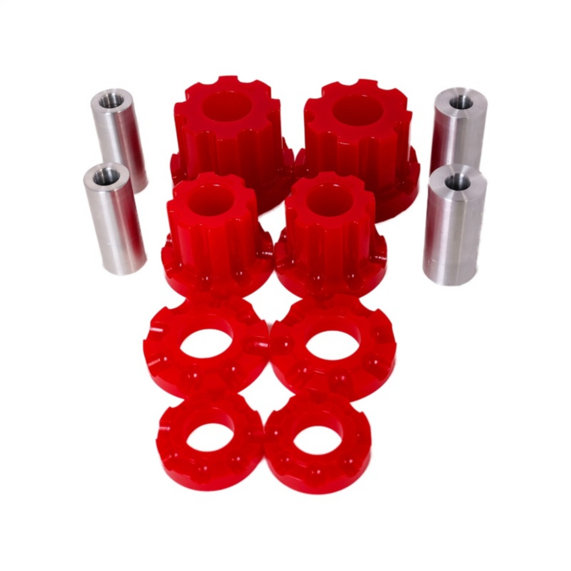 Picture of Energy Suspension 01-05 Lexus IS300 Rear Subframe Bushing Set - Red