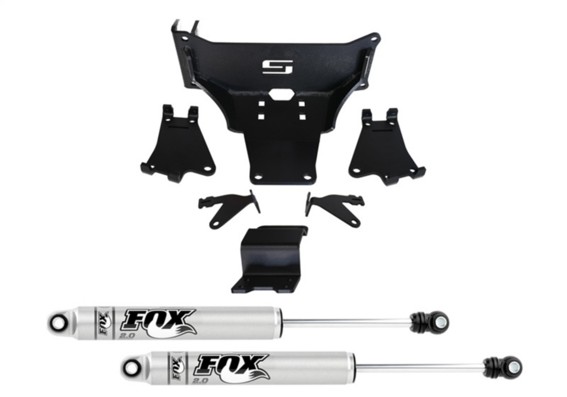 Picture of Superlift 05-22 F250-350 4WD Dual Steering Stabilizer Kit w- Fox 2-0 Shocks No Lift Req