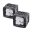Picture of Go Rhino Cube Lights Incl- 2 - 3in- LED Cube Lights-Relay-Switch-Wire Harness