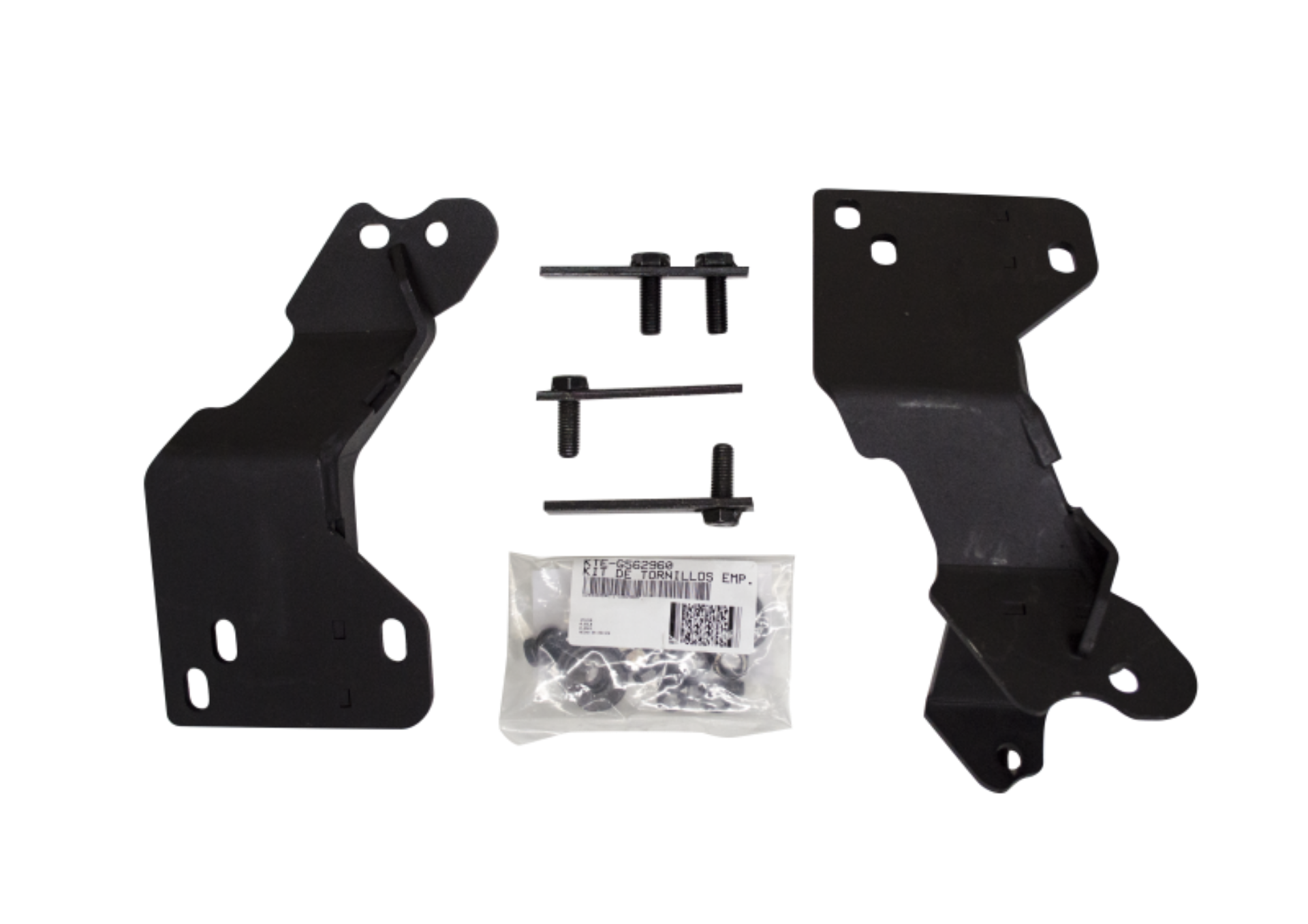 Picture of Go Rhino 16-18 Chevrolet Silverado RC4 & RC3 LR Brackets - Tex- Blk